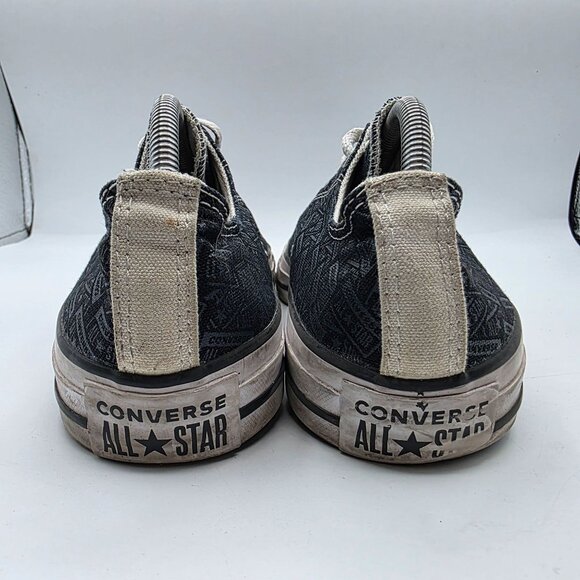 Converse All Star Low Allover License Plate Prints Mens Size 9 Shoes Walking - Picture 5 of 13